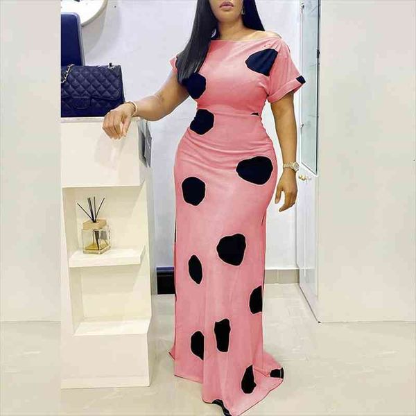 summer polka dot print womens dress long short sleeve slash collar slim dresses large size elegant fashion female clothing, Black;gray
summer polka dot print womens dress long short sleeve slash collar slim dresses large size elegant fashion female clothing, Black;gray