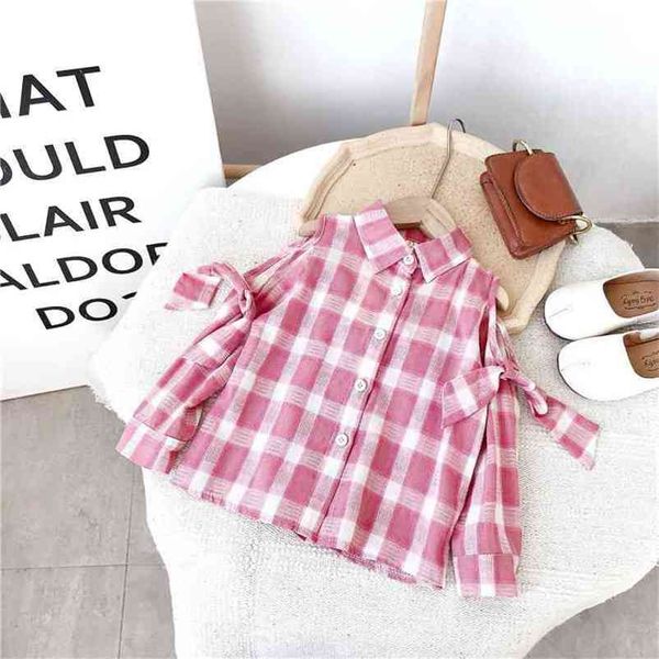 gooporson fall kids clothes fashion bow tie off the shoulder blouse cute korean little girls autumn children plaid shirt 210715, White;black
gooporson fall kids clothes fashion bow tie off the shoulder blouse cute korean little girls autumn children plaid shirt 210715, White;black