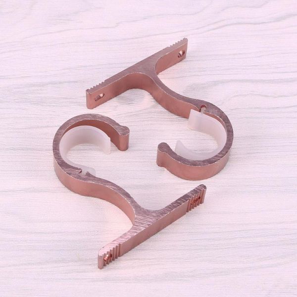 shower curtains 2pcs curtain rod aluminium alloy thick single bracket mounting bracket(rose gold)
shower curtains 2pcs curtain rod aluminium alloy thick single bracket mounting bracket(rose gold)