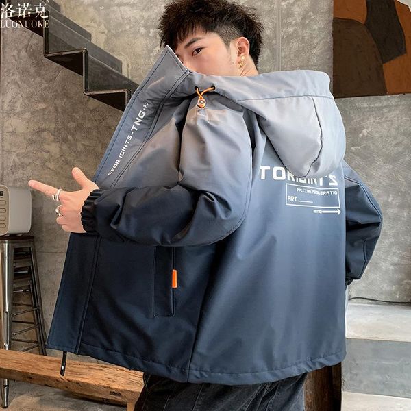 men's jackets lornock 2021 spring and autumn zipper coat fashion hooded leisure youth jacket, Black;brown
men's jackets lornock 2021 spring and autumn zipper coat fashion hooded leisure youth jacket, Black;brown