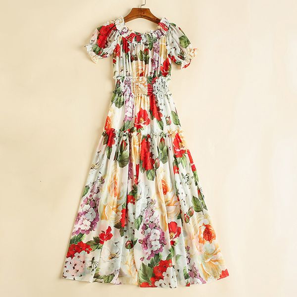 women's fashionable runway summer neck flower printed ladies chiffon leisure holiday beach ed long, Black;gray
women's fashionable runway summer neck flower printed ladies chiffon leisure holiday beach ed long, Black;gray