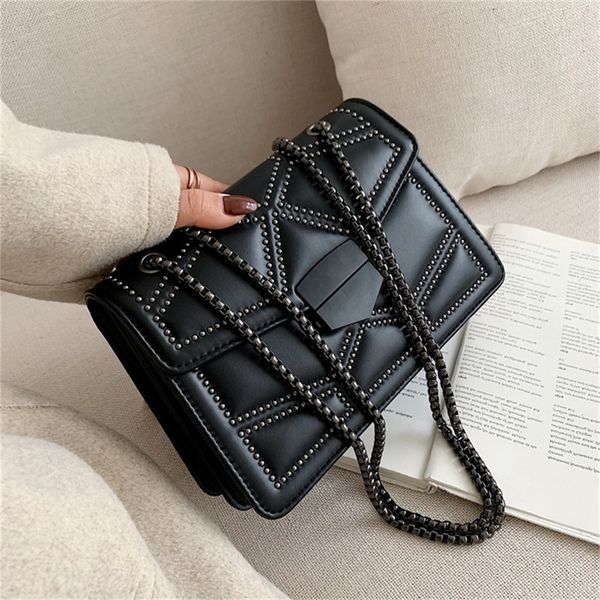 factory store shop autumn winter black bag women's 2022 new fashion version chain single shoulder messenger small square
factory store shop autumn winter black bag women's 2022 new fashion version chain single shoulder messenger small square