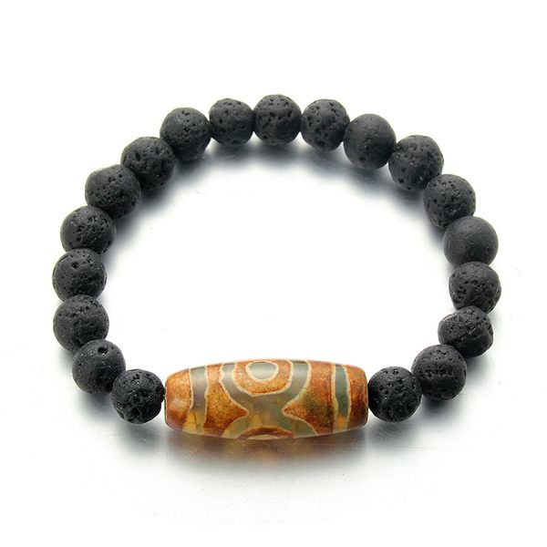 factory outlet beaded strands volcano melting rock essential oil diffusion bracelet buddhist three eye tianzhu belief bracelets, Black
factory outlet beaded strands volcano melting rock essential oil diffusion bracelet buddhist three eye tianzhu belief bracelets, Black