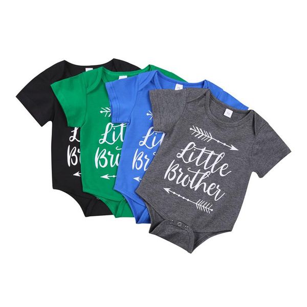 born baby boys short sleeve letter print romper fashion for kids infant brother jumpsuits summer rompers, Blue
born baby boys short sleeve letter print romper fashion for kids infant brother jumpsuits summer rompers, Blue