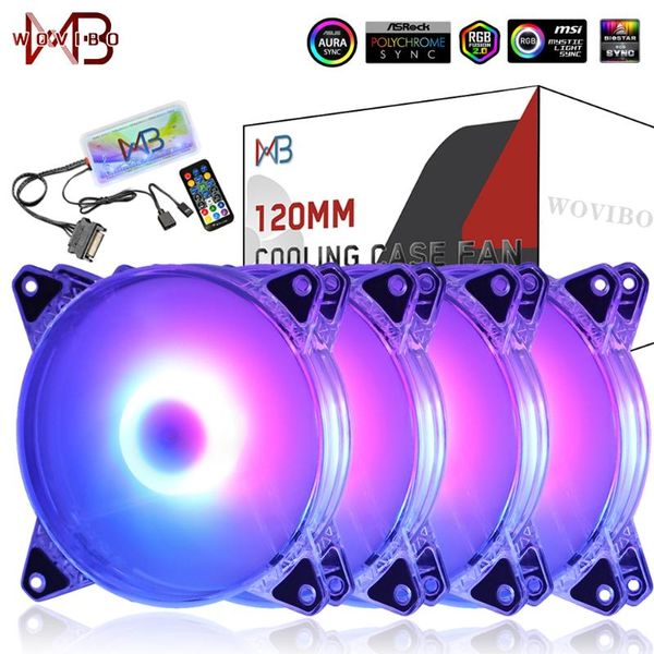 wovibo 120mm fan transparent cooling ventilador 6pin 12v silent adjust 12cm aura sync computer case chassis fans 2021 design & coolings
wovibo 120mm fan transparent cooling ventilador 6pin 12v silent adjust 12cm aura sync computer case chassis fans 2021 design & coolings