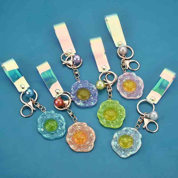 2021 fashion keychain new cute fried shape purse egg chain men's and women's universal lovers key pendant creative gift, Slivery;golden
2021 fashion keychain new cute fried shape purse egg chain men's and women's universal lovers key pendant creative gift, Slivery;golden