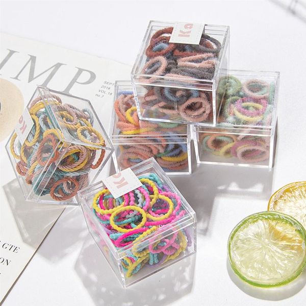 hair accessories 100pcs/box cute girl macarons color elastic bands children ties ponytail holder nylon rubber, Slivery;white
hair accessories 100pcs/box cute girl macarons color elastic bands children ties ponytail holder nylon rubber, Slivery;white