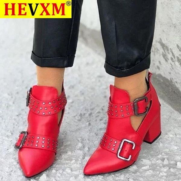 boots women's ankle women rivet square heels 2021 woman fashion autumn pointed toe leather female buckle pumps ladies zip shoes, Black
boots women's ankle women rivet square heels 2021 woman fashion autumn pointed toe leather female buckle pumps ladies zip shoes, Black