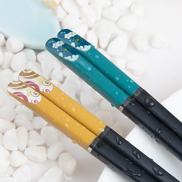 chopsticks alloy dinnerware grade sushi sticks anti-slip high temperature resistant reusable japanese korean home el
chopsticks alloy dinnerware grade sushi sticks anti-slip high temperature resistant reusable japanese korean home el
