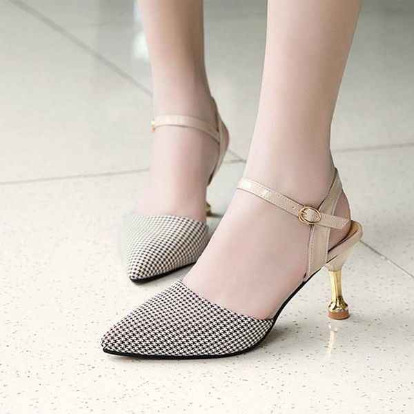 women summer sandals ladies pointed toe canvas ankle buckle square thin heels shoes woman fashion casual platform female, Black
women summer sandals ladies pointed toe canvas ankle buckle square thin heels shoes woman fashion casual platform female, Black
