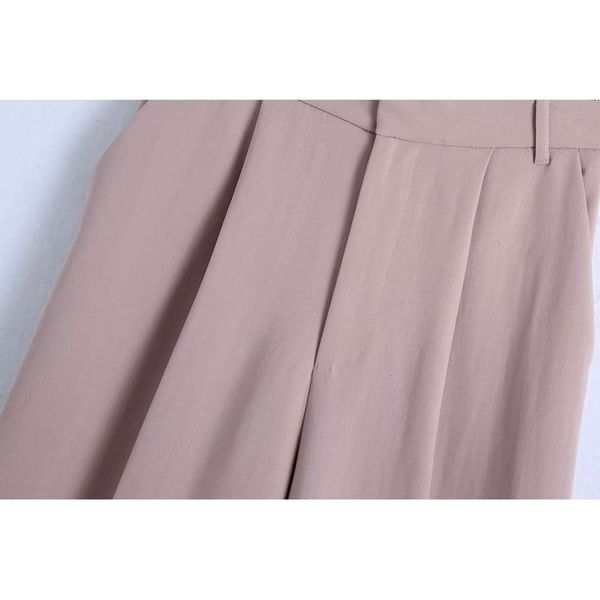 2021 spring new women's fashion high waist buckle loose solid color wide leg casual pants for women1, Black;white
2021 spring new women's fashion high waist buckle loose solid color wide leg casual pants for women1, Black;white