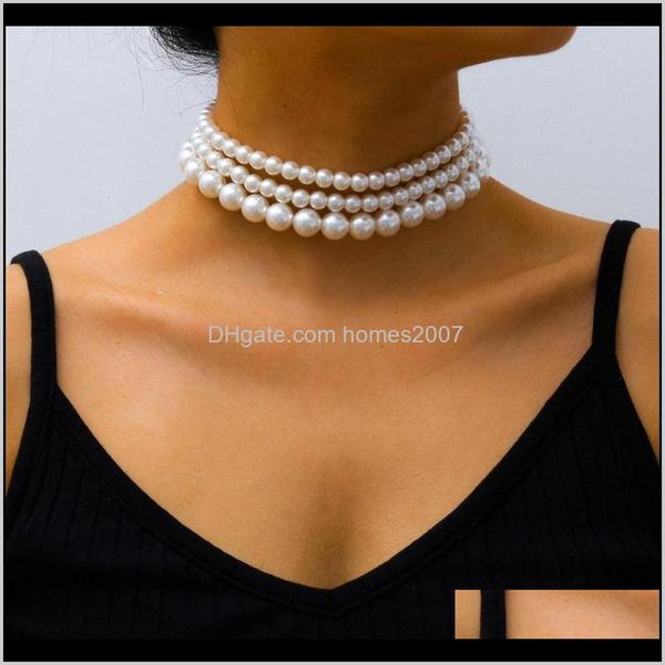 chokers necklaces & pendants jewelrymulti-layer white imitation pearl necklace bead chain punk ladies wedding short clavicle necklac girl ch, Golden;silver
chokers necklaces & pendants jewelrymulti-layer white imitation pearl necklace bead chain punk ladies wedding short clavicle necklac girl ch, Golden;silver