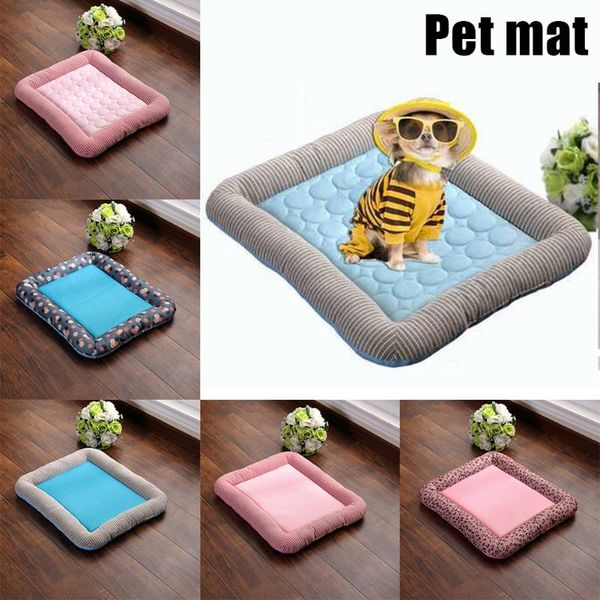 pet bed cooling mat for dogs ice silk pets crate dog mattress, 20.5"x27.5" kennels & pens
pet bed cooling mat for dogs ice silk pets crate dog mattress, 20.5"x27.5" kennels & pens