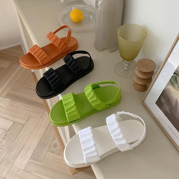 sandals 2021 summer jelly sandal shoes women flat heel casual outdoor beach slides ladies buckle light rome sandalias hollow, Black
sandals 2021 summer jelly sandal shoes women flat heel casual outdoor beach slides ladies buckle light rome sandalias hollow, Black