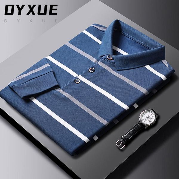 men's polos grade fashion brand striped men shirts for 100%cotton casual designer long sleeve clothing 2021, White;black
men's polos grade fashion brand striped men shirts for 100%cotton casual designer long sleeve clothing 2021, White;black