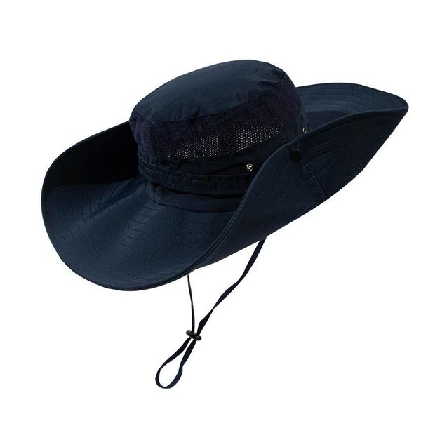 wide brim hats hat male summer fisherman outdoor outing sunscreen mountaineering fishing sun beach big cornice, Blue;gray
wide brim hats hat male summer fisherman outdoor outing sunscreen mountaineering fishing sun beach big cornice, Blue;gray