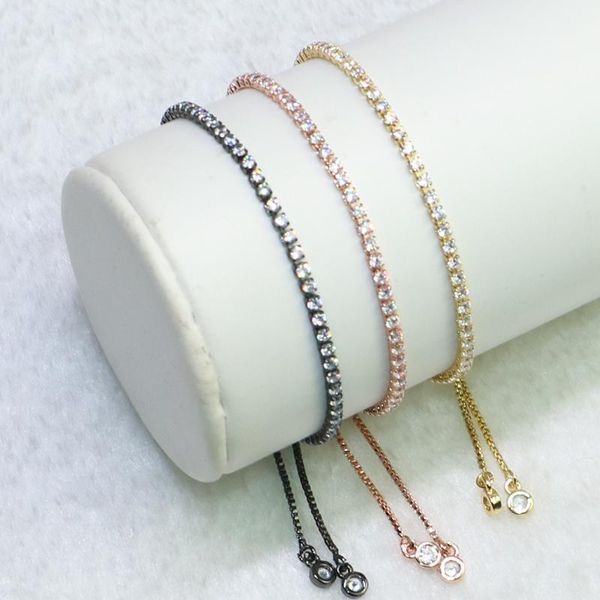 link, chain 10 pcs fashion jewelry bracelet zircon mix color metal gift for lady9175, Black
link, chain 10 pcs fashion jewelry bracelet zircon mix color metal gift for lady9175, Black