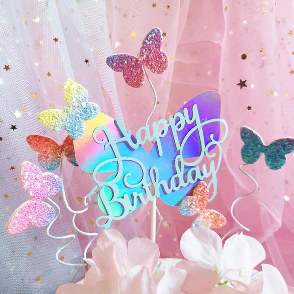other festive & party supplies laser magic butterfly happy birthday cake er favors baking decoration baby shower
other festive & party supplies laser magic butterfly happy birthday cake er favors baking decoration baby shower