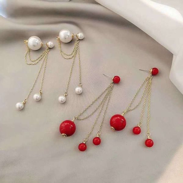 fashion temperament long pearl pendant super fairy simple tassel line female earrings ear accessories, Black
fashion temperament long pearl pendant super fairy simple tassel line female earrings ear accessories, Black