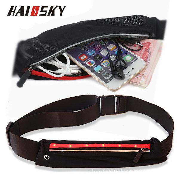 bag pockets haisky sports waist outdoor running belt night led luminous mobile phone
bag pockets haisky sports waist outdoor running belt night led luminous mobile phone