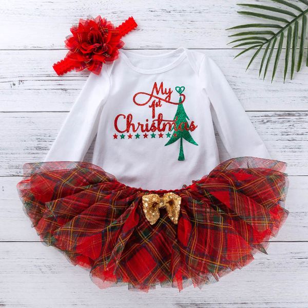 christmas baby girls outfits newborn clothing sets infant clothes long sleeve romper jumpsuit tutu skir flower headbands 3pcs b8476, White
christmas baby girls outfits newborn clothing sets infant clothes long sleeve romper jumpsuit tutu skir flower headbands 3pcs b8476, White