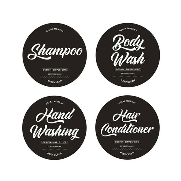 liquid soap dispenser 4/6pcs sticker set waterproof unique bottle stickers removable shampoo conditioner labels
liquid soap dispenser 4/6pcs sticker set waterproof unique bottle stickers removable shampoo conditioner labels