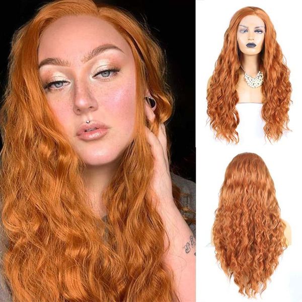 synthetic wigs aimeya copper brown long curly lace front wig for women orange loose wave daily wear artist makeup beauty, Black
synthetic wigs aimeya copper brown long curly lace front wig for women orange loose wave daily wear artist makeup beauty, Black
