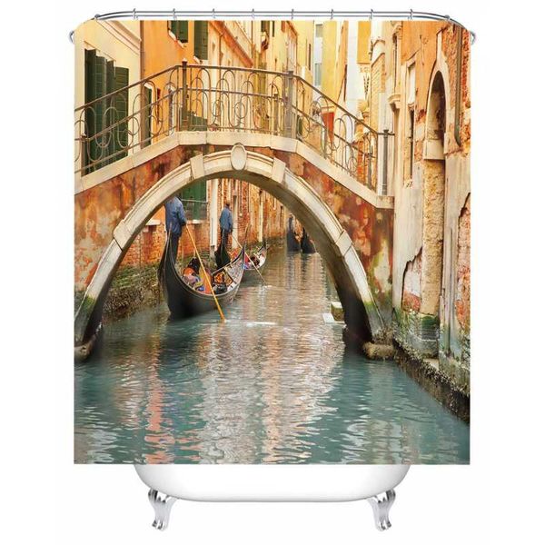 custom waterproof shower curtain european style bridge design bathroom eco-friendly washable polyester curtains
custom waterproof shower curtain european style bridge design bathroom eco-friendly washable polyester curtains