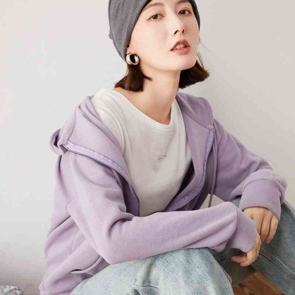 autumn and winter solid color hooded cardigan women's short 21 autumn cotton long sleeve sweater hoodie, Black
autumn and winter solid color hooded cardigan women's short 21 autumn cotton long sleeve sweater hoodie, Black