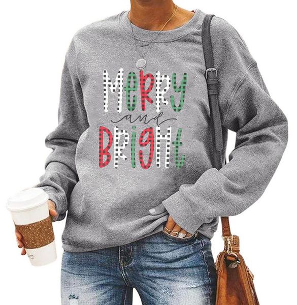 women's hoodies & sweatshirts ladies christmas mekky bright letter print long sleeve pullover women casual printing sweatshirt c50, Black
women's hoodies & sweatshirts ladies christmas mekky bright letter print long sleeve pullover women casual printing sweatshirt c50, Black