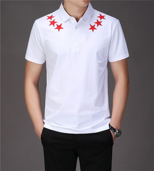 men's short-sleeved2021 t-lining summer trendy brand new lapel business shirt all-match half-sleeved, Gray
men's short-sleeved2021 t-lining summer trendy brand new lapel business shirt all-match half-sleeved, Gray