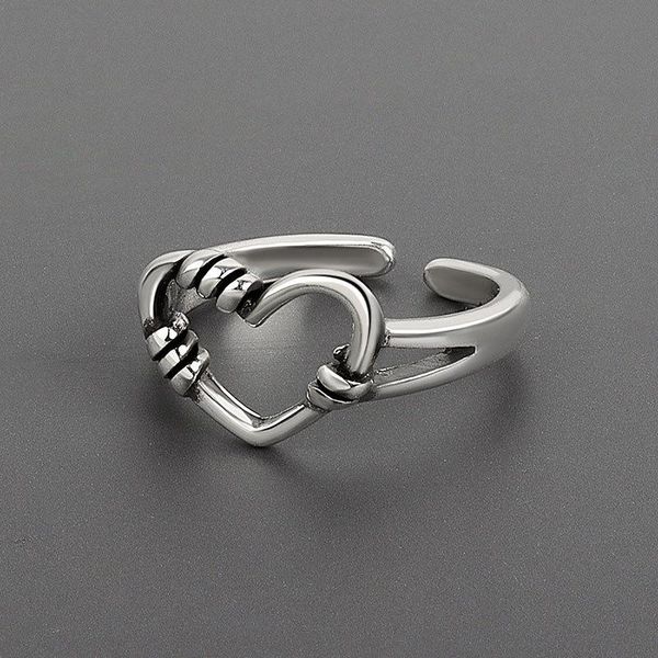 cluster rings minimalist 925 sterling silver love heart for women vintage hollow irregular geometric wedding party jewelry gifts, Golden;silver
cluster rings minimalist 925 sterling silver love heart for women vintage hollow irregular geometric wedding party jewelry gifts, Golden;silver
