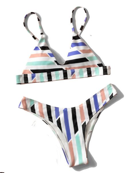 women's swimwear supplier beachwear wholesale stripe thong bikini swimsuit manufacturers women custom, White;black
women's swimwear supplier beachwear wholesale stripe thong bikini swimsuit manufacturers women custom, White;black