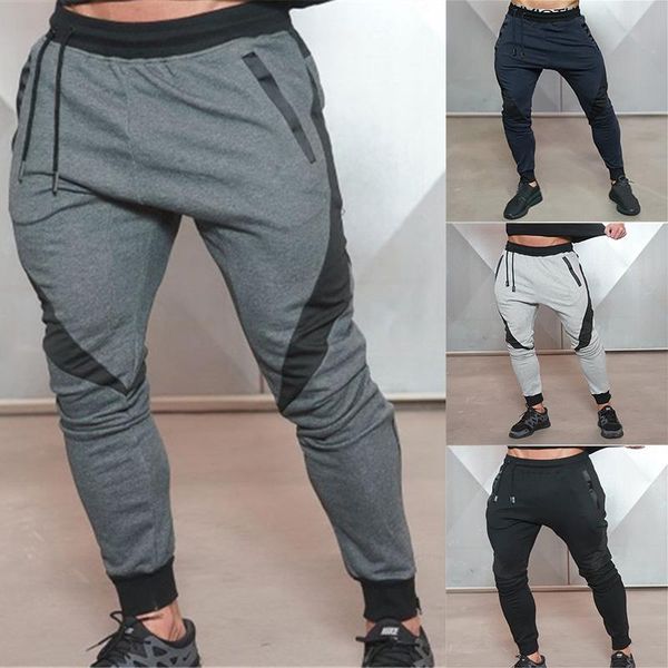 ly men pants trousers breathable elasticity casual for fitness running sport fif66 men's, Black
ly men pants trousers breathable elasticity casual for fitness running sport fif66 men's, Black