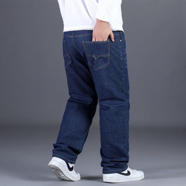 men's pants autumn jeans spring and style fattening casual middle-aged elderly straight tube loose fat, Black
men's pants autumn jeans spring and style fattening casual middle-aged elderly straight tube loose fat, Black