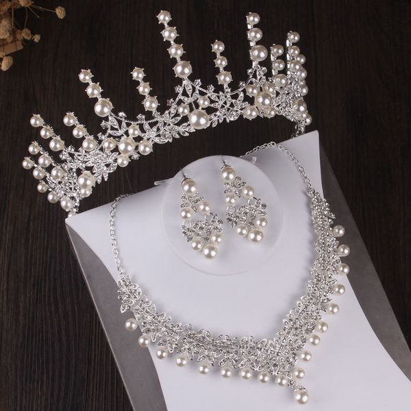 jewelry sets fashion pearl wedding for women african beads crystal bridal dubai necklace rhinestone tiaras crown, Black
jewelry sets fashion pearl wedding for women african beads crystal bridal dubai necklace rhinestone tiaras crown, Black