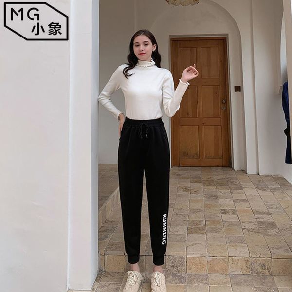 mg elephant 2021 new sports women's loose straight tube harem wear spring casual pants1, Black;white
mg elephant 2021 new sports women's loose straight tube harem wear spring casual pants1, Black;white