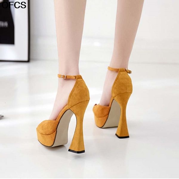 sandals 13.5cm heel women summer open toe platform thick heels party dresses shoes leather buckle 07y9, Black
sandals 13.5cm heel women summer open toe platform thick heels party dresses shoes leather buckle 07y9, Black