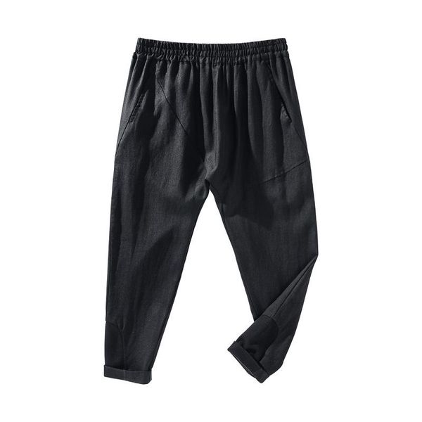 streetwear men 2021 spring autumn linen men's trousers casual harem pants loose hip-hop mens clothing, Black
streetwear men 2021 spring autumn linen men's trousers casual harem pants loose hip-hop mens clothing, Black
