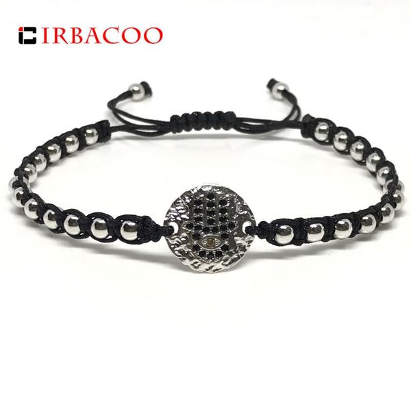 charm bracelets irbacoo 2021 trendy women bracelet silver-color hamsa hand round for pulsera femenina, Golden;silver
charm bracelets irbacoo 2021 trendy women bracelet silver-color hamsa hand round for pulsera femenina, Golden;silver