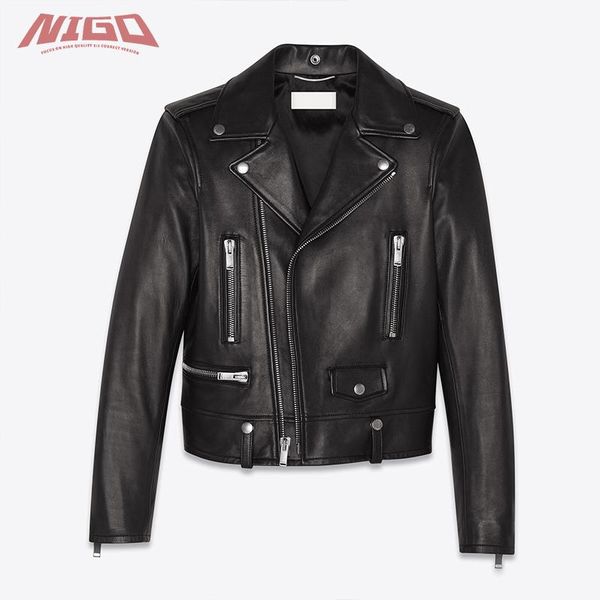 men's jackets nigo slp 20fw classic timeless leather jacket coat #nigo881, Black;brown
men's jackets nigo slp 20fw classic timeless leather jacket coat #nigo881, Black;brown