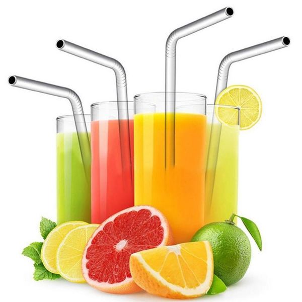 drinking straws 8pcs 6mm reusable rainbow straight curved straw stainless steel cutlery
drinking straws 8pcs 6mm reusable rainbow straight curved straw stainless steel cutlery
