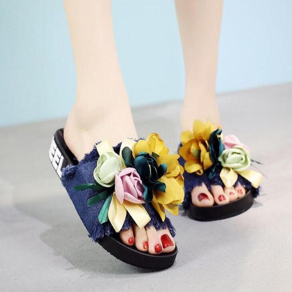 slippers sale summer women handmade flowers beach zapatillas de mujer platform flip flops bathroom home, Black
slippers sale summer women handmade flowers beach zapatillas de mujer platform flip flops bathroom home, Black
