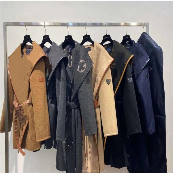 womens brand designer wool blends autumn winter outerwaer trendy fashion classic letter pattern women coats bathrobe style asian size, Black
womens brand designer wool blends autumn winter outerwaer trendy fashion classic letter pattern women coats bathrobe style asian size, Black