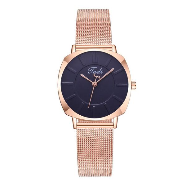 wristwatches fashion watch alloy mesh strap creative square casual ladies, Slivery;brown
wristwatches fashion watch alloy mesh strap creative square casual ladies, Slivery;brown