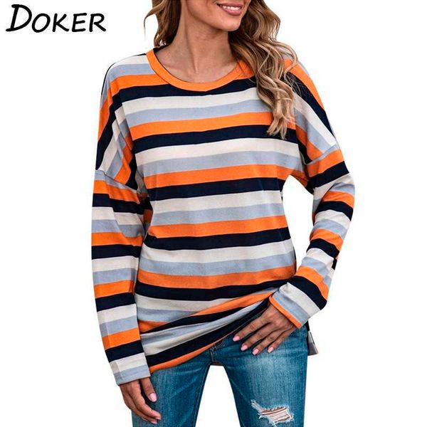 oversized sweatshirt women clothes autumn winter striped print o-neck long sleeve fashion pullovers female casual sweatshit 210603, Black
oversized sweatshirt women clothes autumn winter striped print o-neck long sleeve fashion pullovers female casual sweatshit 210603, Black