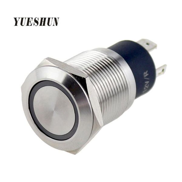 smart home control 19mm 10a 250vac led push button switches stainless steel 1no power with light auto car engine start pc red blue
smart home control 19mm 10a 250vac led push button switches stainless steel 1no power with light auto car engine start pc red blue