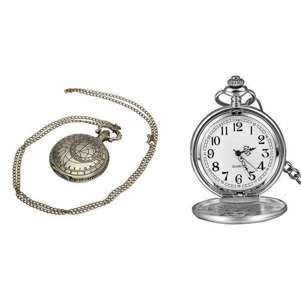 pocket watches watch quartz shape geometric bronze with classic smooth vintage mens xmas gift (silver), Slivery;golden
pocket watches watch quartz shape geometric bronze with classic smooth vintage mens xmas gift (silver), Slivery;golden