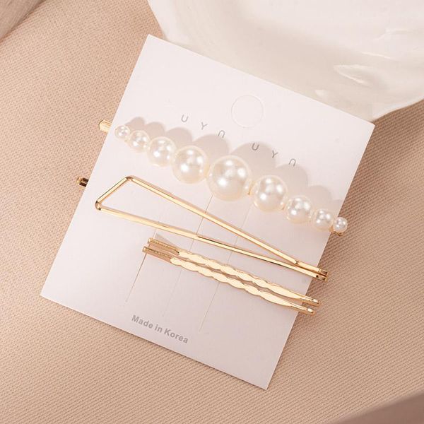 hair clips & barrettes korean 2021 trendy clip for women weave pearl hairpin female accessories jewelry fashion cute romantic hairwear gift, Golden;silver
hair clips & barrettes korean 2021 trendy clip for women weave pearl hairpin female accessories jewelry fashion cute romantic hairwear gift, Golden;silver