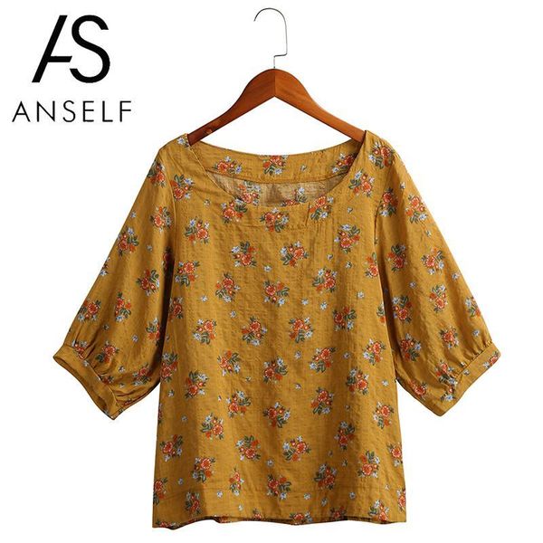 women's blouses & shirts women cotton linen blouse 2021 summer vintage floral print casual loose shirt bohemian tunics plus size 3xl 4, White
women's blouses & shirts women cotton linen blouse 2021 summer vintage floral print casual loose shirt bohemian tunics plus size 3xl 4, White